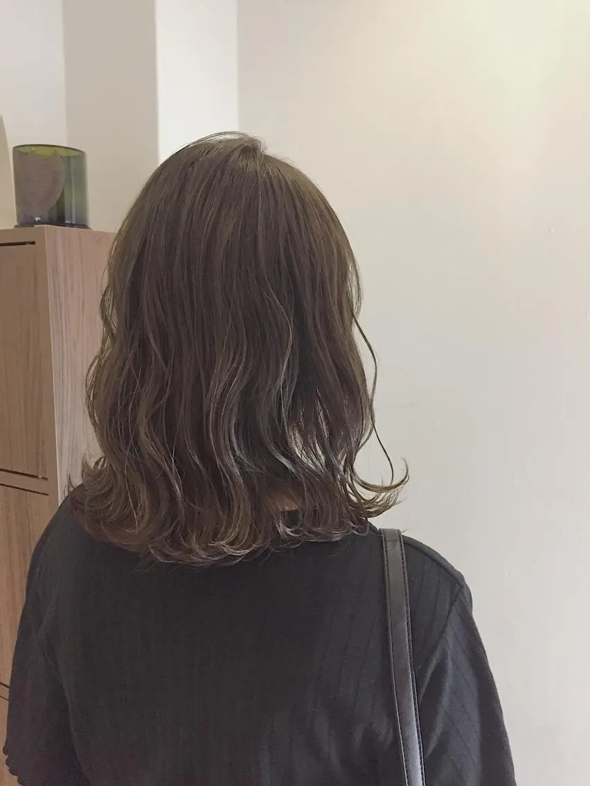 ミディアム カラー MIZUHO / ダブルカラー髪質改善のヘアスタイル