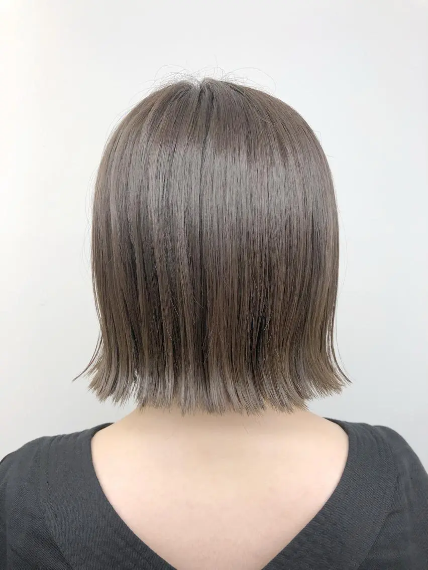 ショート 切りっぱなしボブ ボブ 代表 YUKI ☆のヘアスタイル