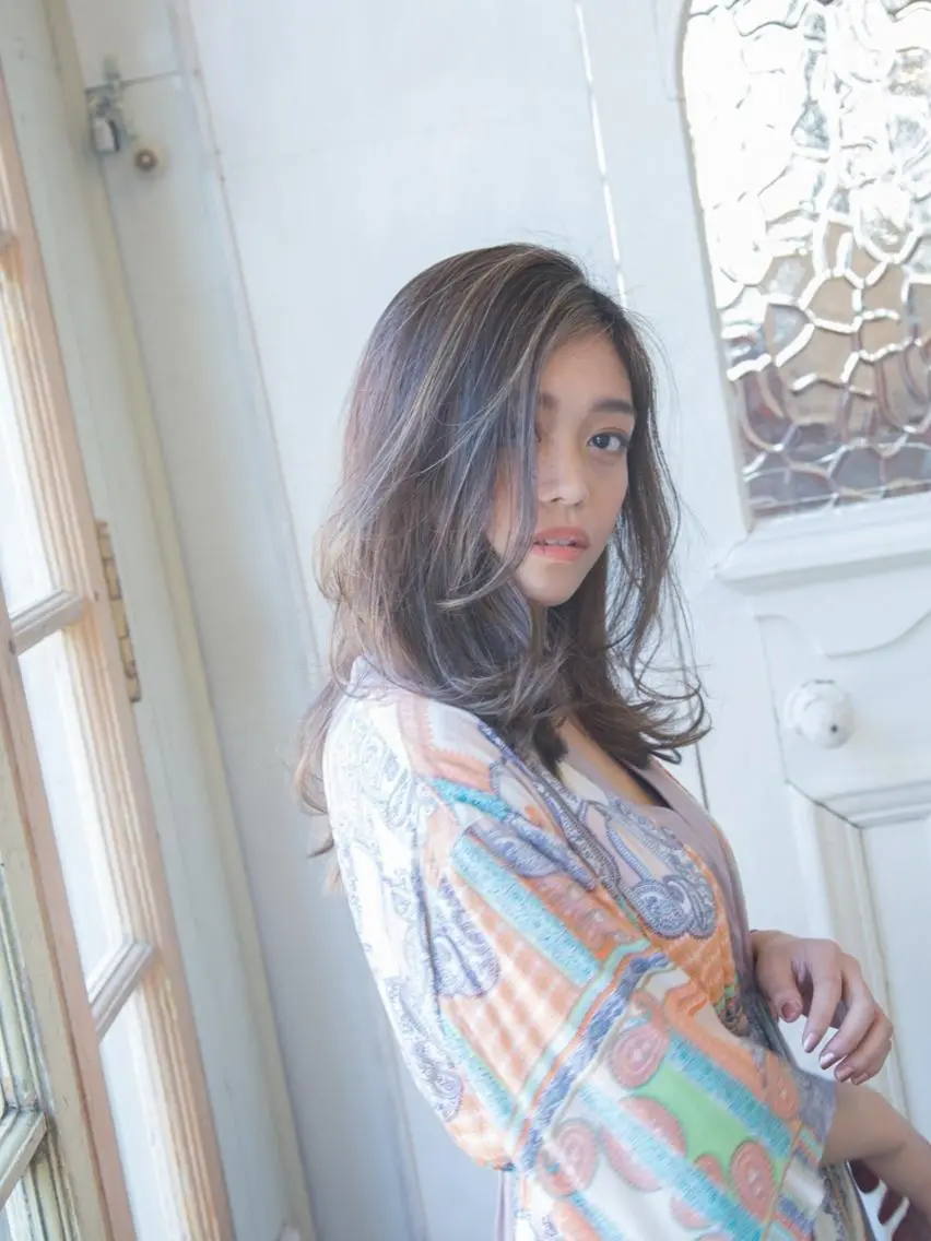 ロング INCE HAIR 竹牟礼翔のヘアスタイル