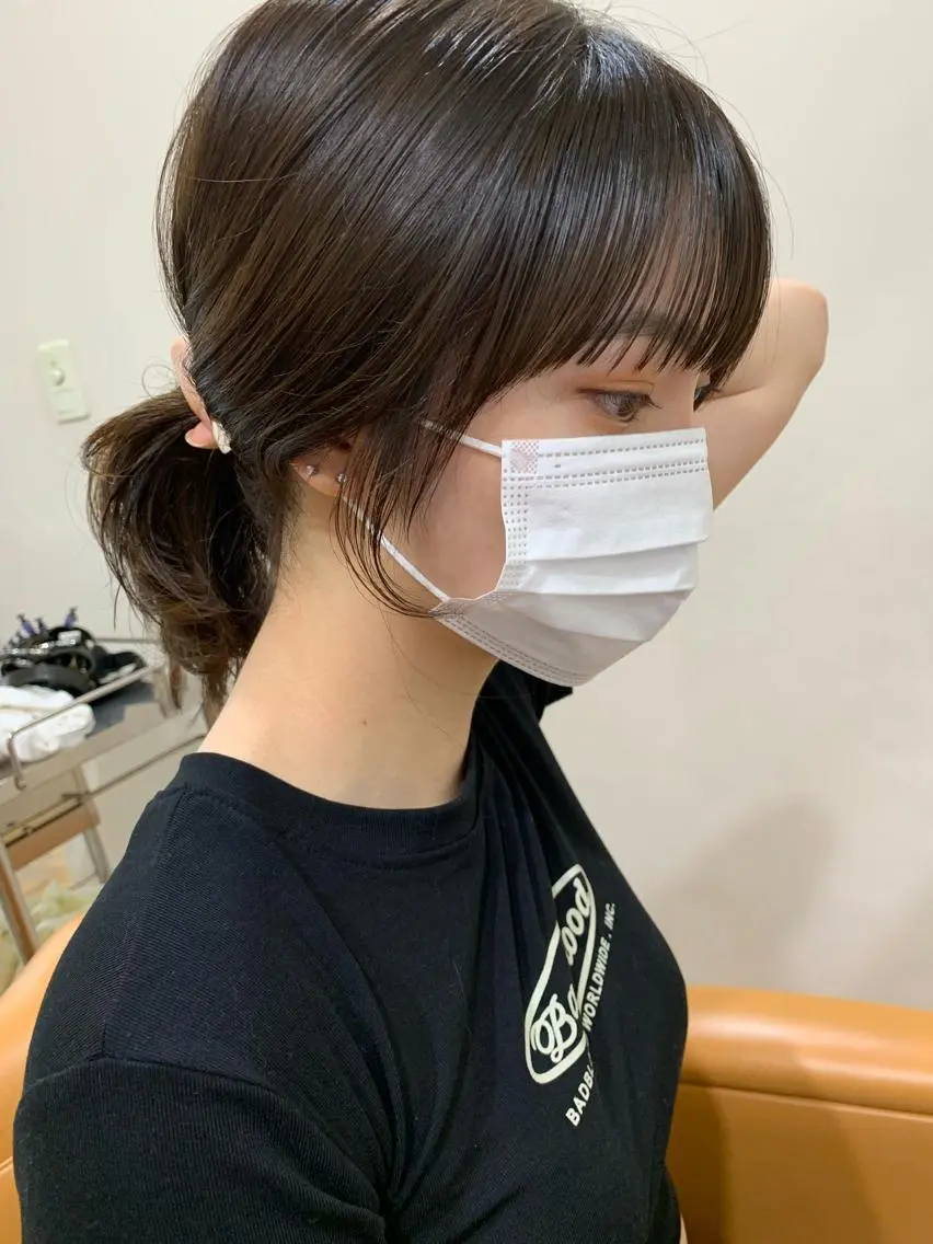 セミロング カラー カット ヘッドスパ ☀️朝５分で決まる ショート/廣瀬隆志のヘアスタイル