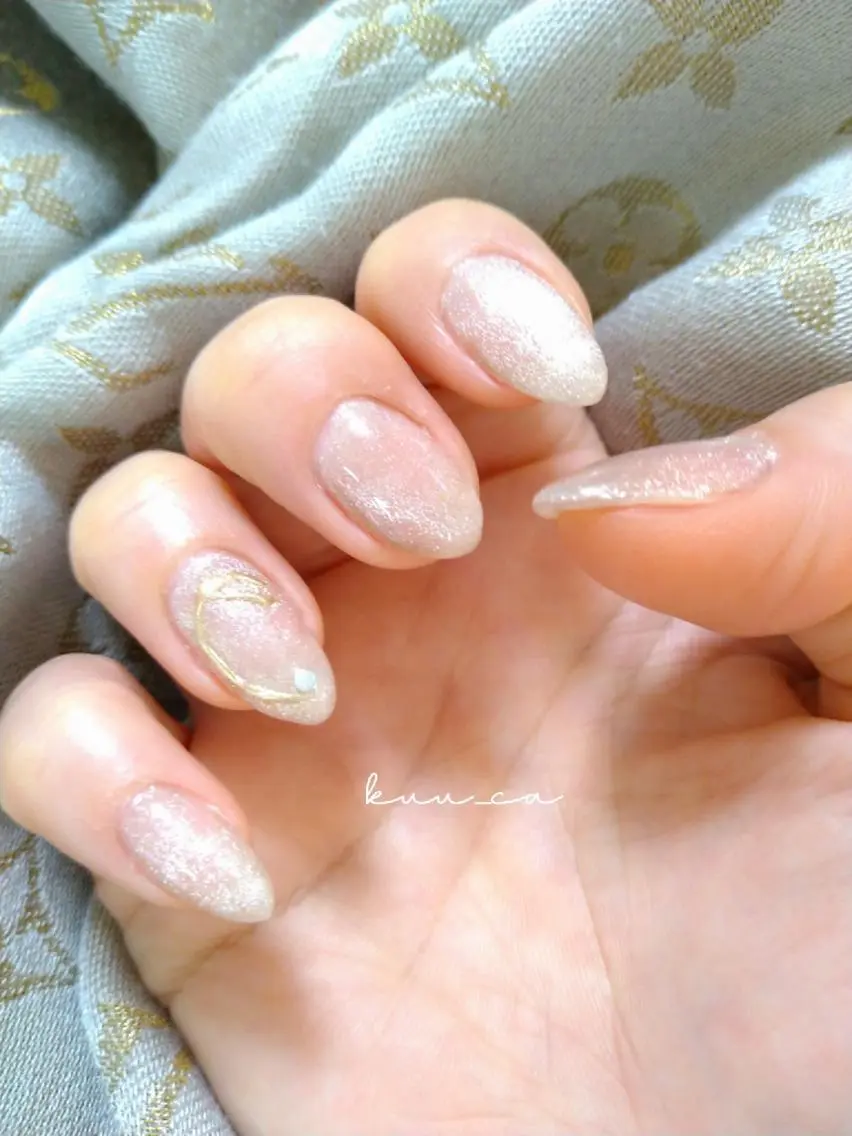 ネイル アートネイル マグネットネイル nailsalon　 Natuのネイルデザイン