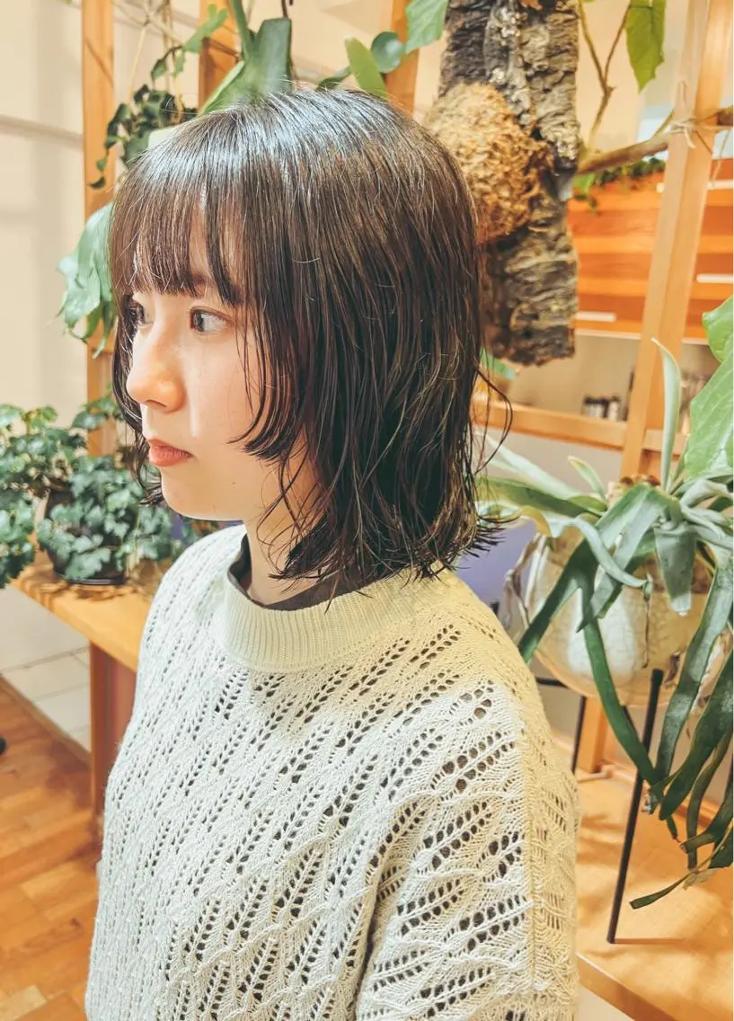 ショート パーマ つくばUtooe's 副店長 寺沢颯のヘアスタイル