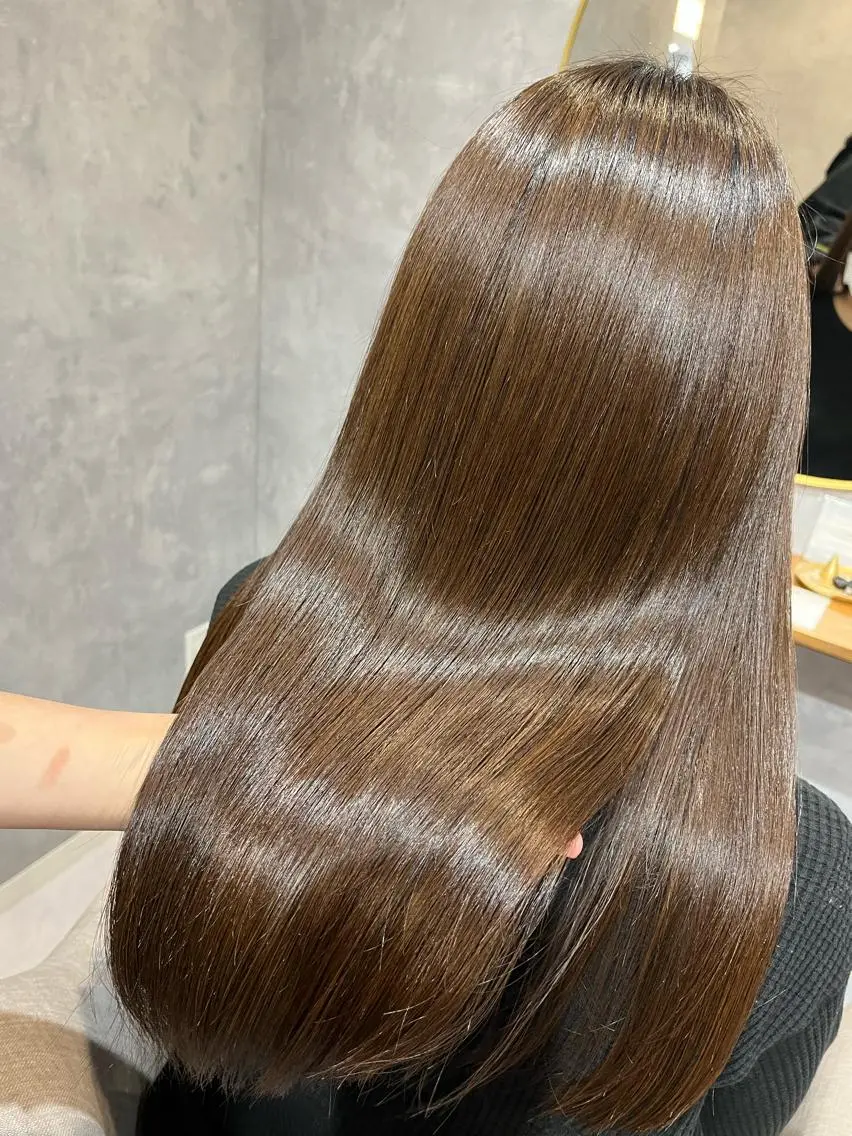 ロング カット ヘアカラー トリートメント stylist Yukieのヘアスタイル