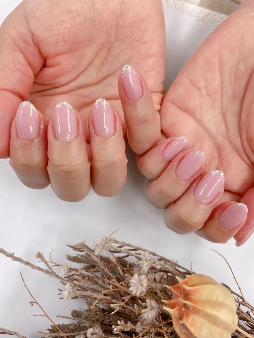 ネイル ラメ(グリッター) ハンドネイル Nail salon Museのネイルデザイン