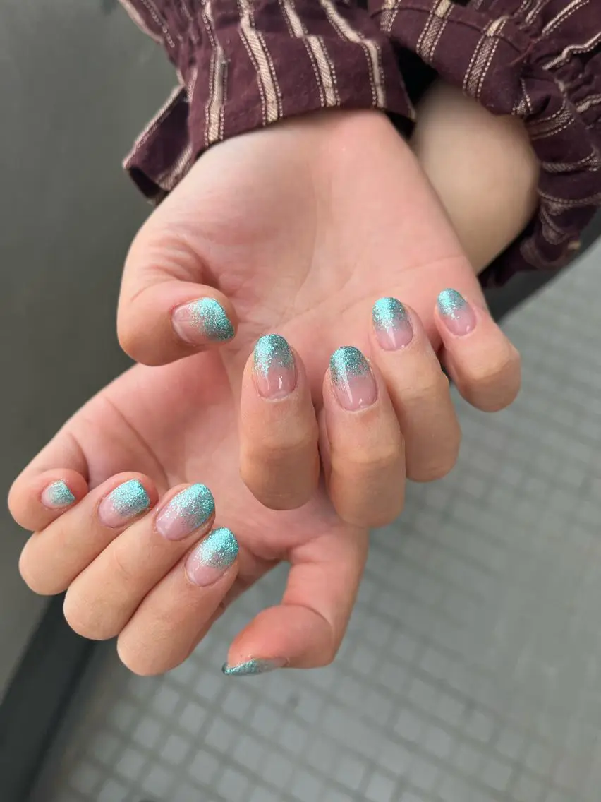 ネイル クリアネイル 🤎Two ERI🤎のネイルデザイン