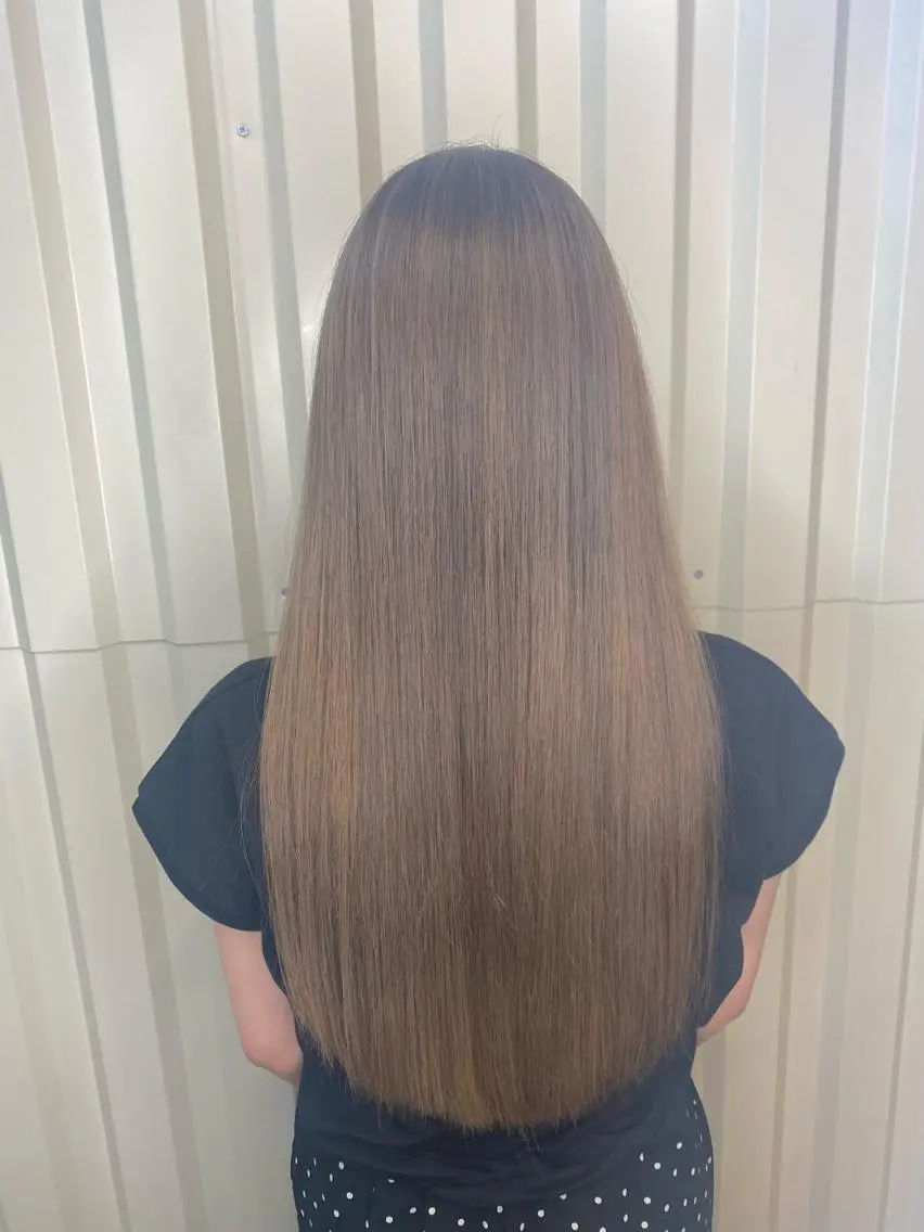 ロング カラー fand AKANE のヘアスタイル