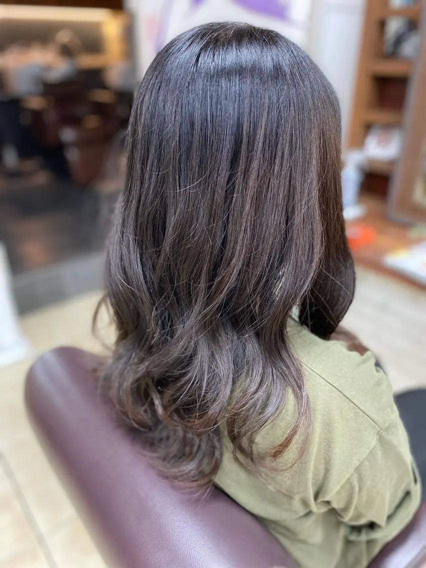 ロング HIRAGA MIKIのヘアスタイル