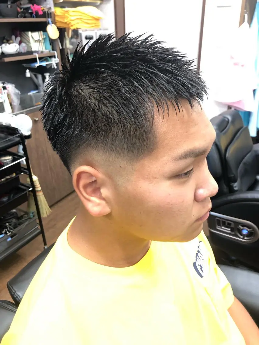 ショート メンズ カット 【メンズ専属スタイリ スト】奥村 篤史のヘアスタイル