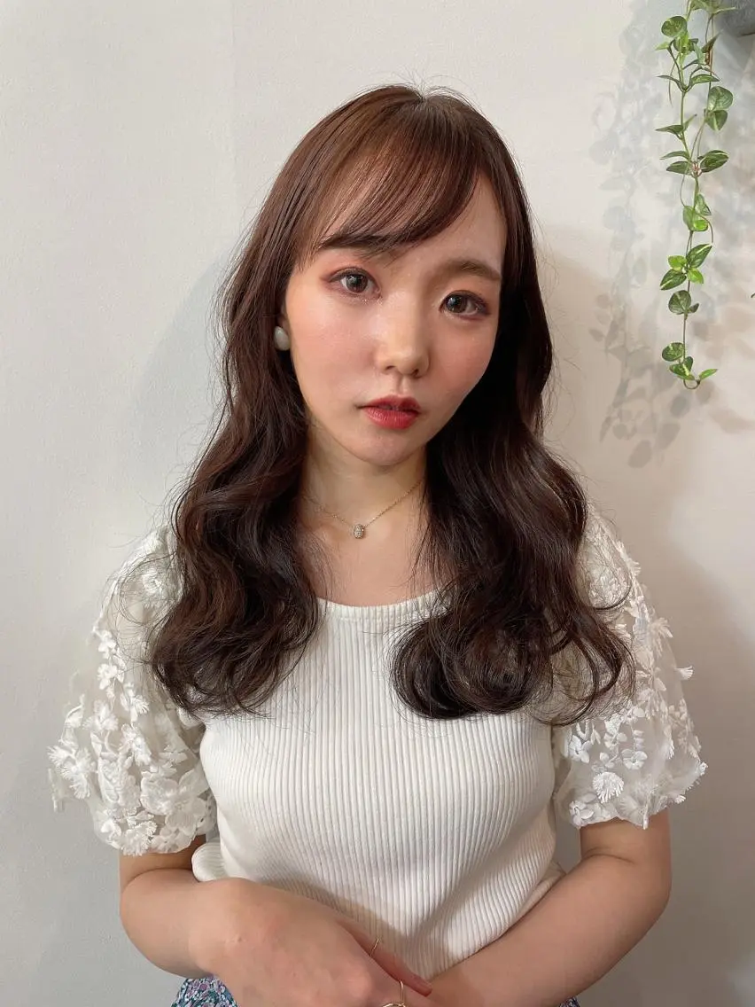 ロング カラー ヘアカラー トリートメント ツヤ美髪💐 髪質改善/高山愛来のヘアスタイル