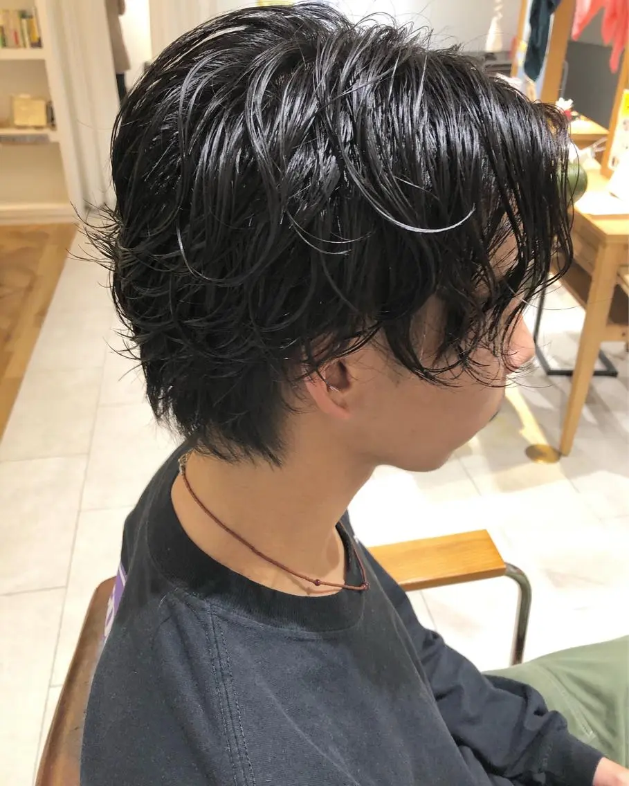 パーマ メンズ メンズパーマ 過去一の柔髪ヘア 🌿einshairのヘアスタイル