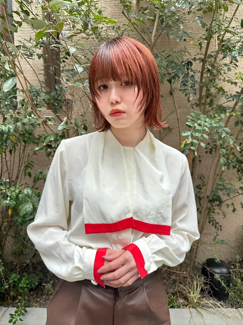 ショート カラー レイヤーカット ♡レイヤーカット れお♡のヘアスタイル