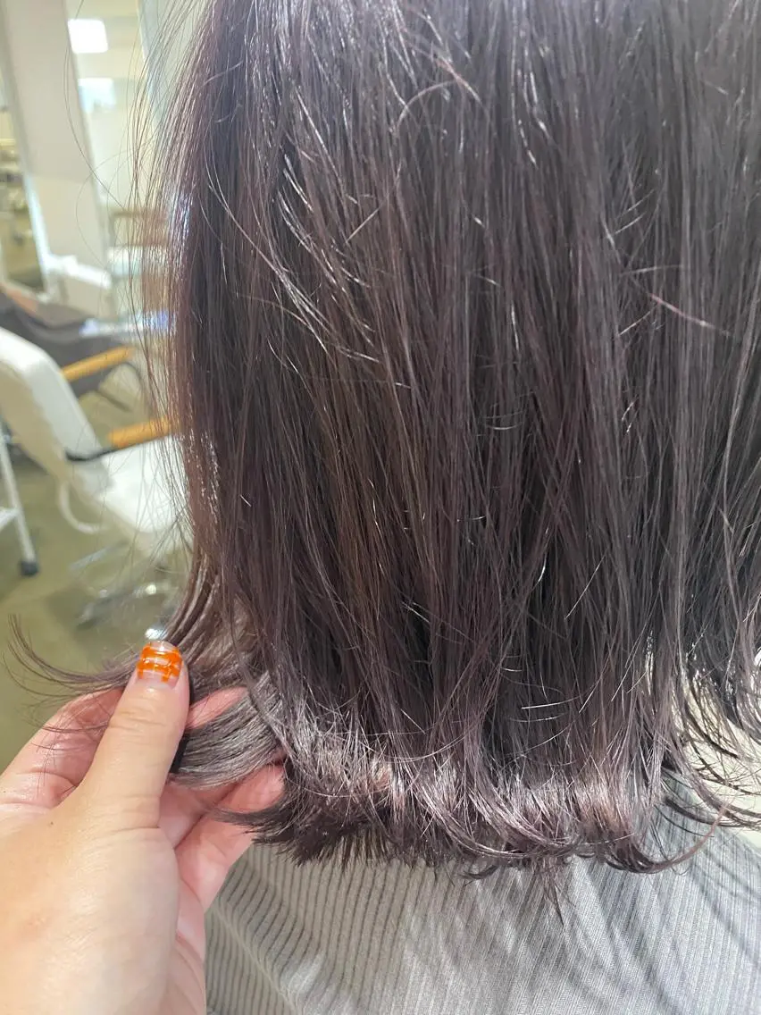 ミディアム I nagiのヘアスタイル