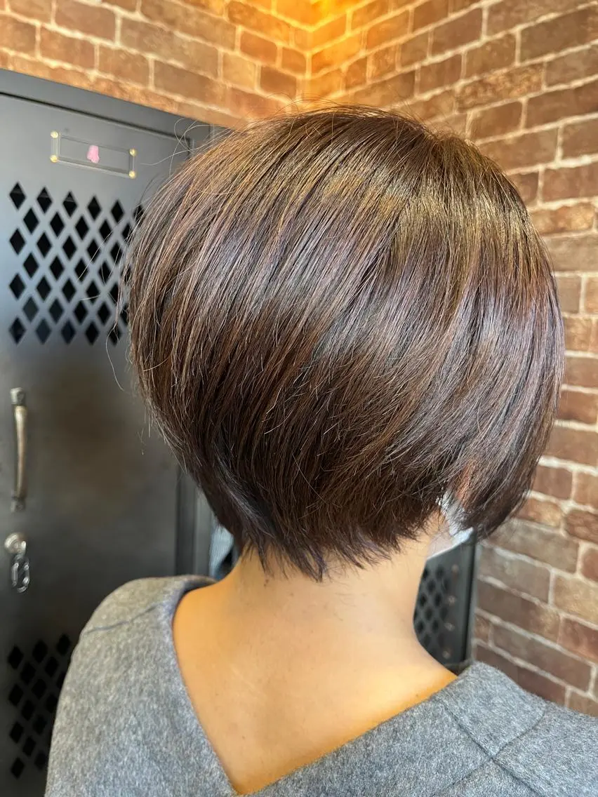 ショート カラー パーマ ヘアアレンジ メンズ キッズ ネイル マツエク・マツパ アイブロウ メンズブリーチ メンズハイライト メンズインナーカラー メンズ韓国風 ブリーチ 久木原 ゆりのヘアスタイル