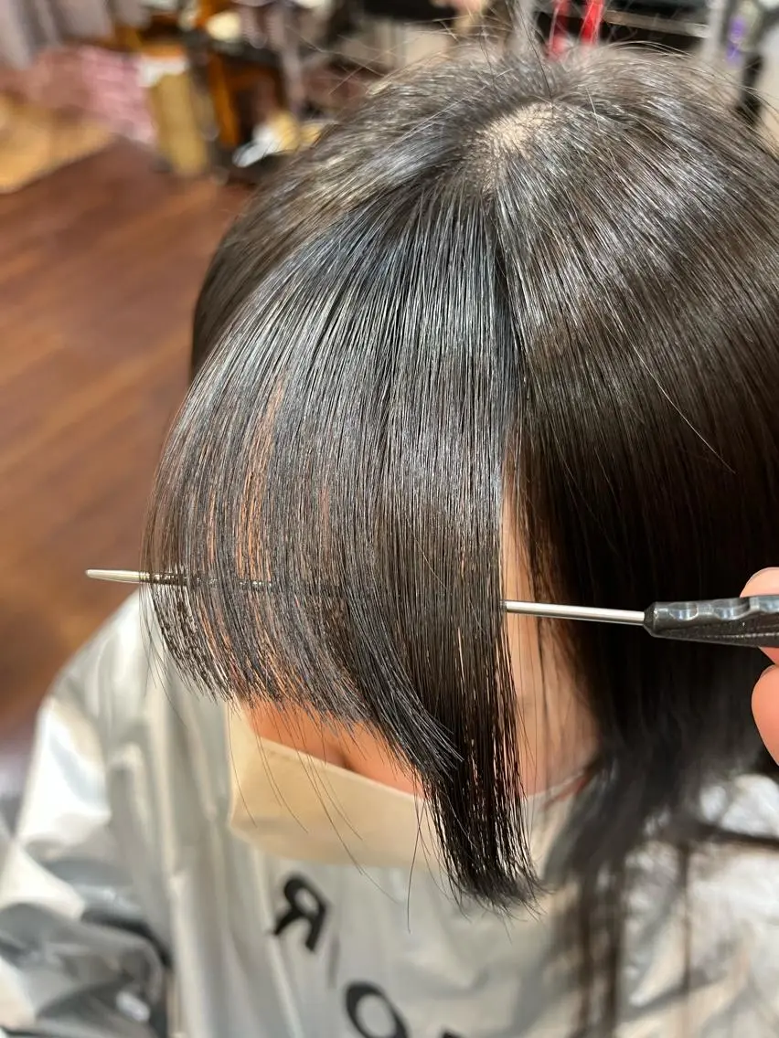 ロング 亀田 未有のヘアスタイル