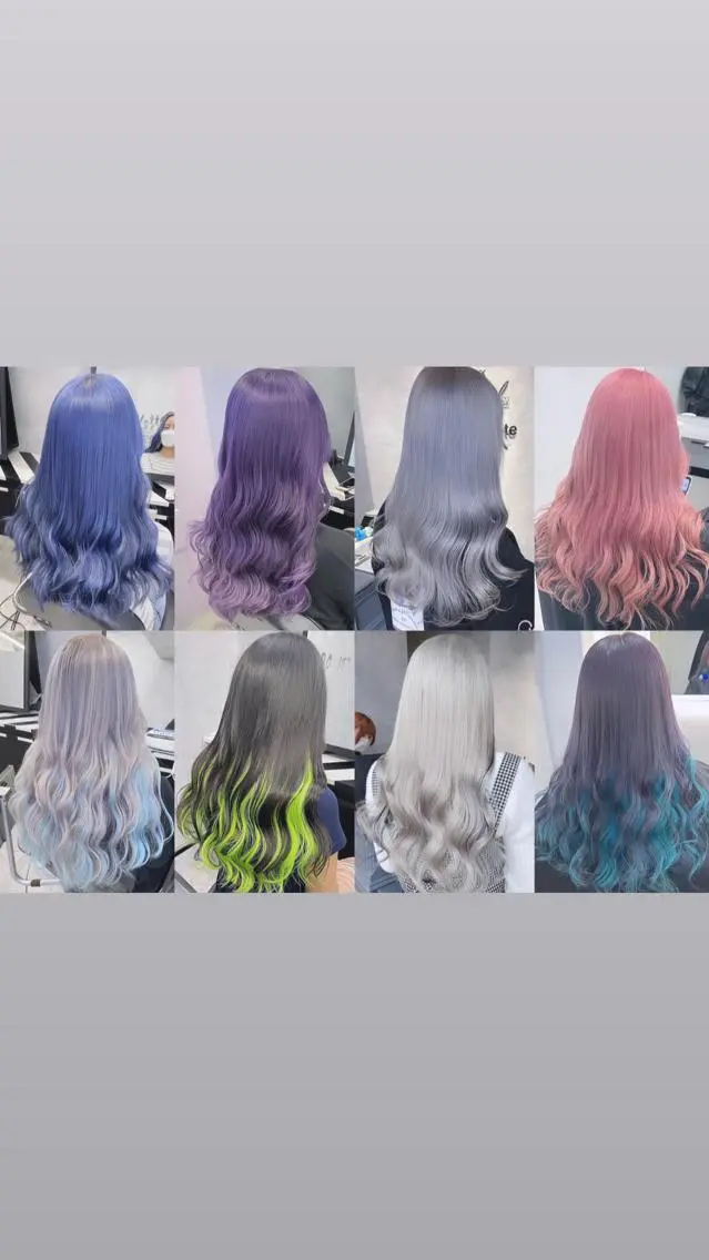 ロング カラー シールエクステ ベージュカラー ブリーチ ダブルカラー イヤリングカラー ヘアカラー トリートメント ブリーチ&エクステ 🥀ケアカラー特化のヘアスタイル