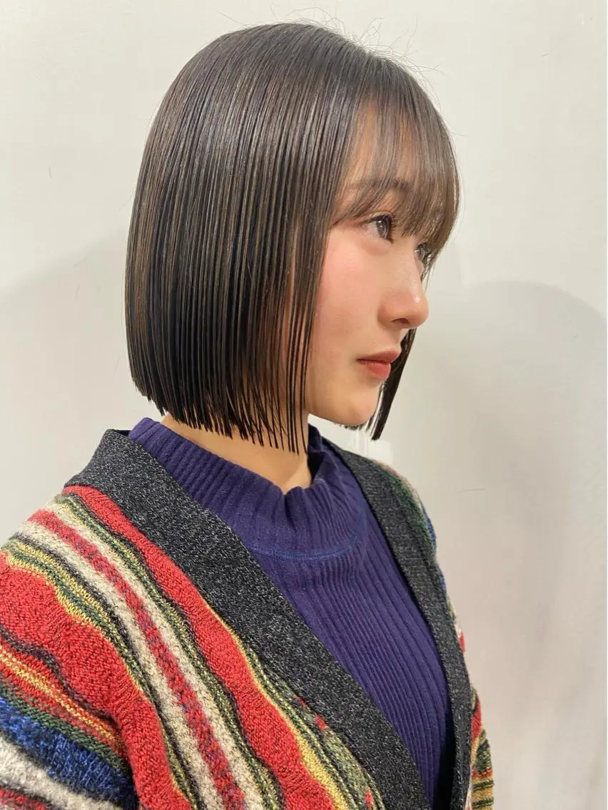ミディアム カット トリートメント 似合わせレディース/ メンズ/あゆかのヘアスタイル