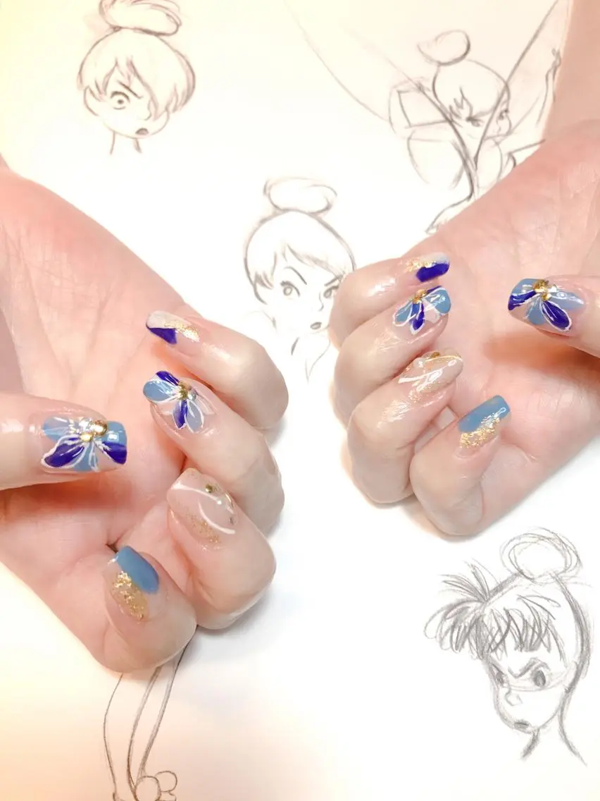 ネイル フラワーネイル owlnail /持込みデザイン専門のネイルデザイン