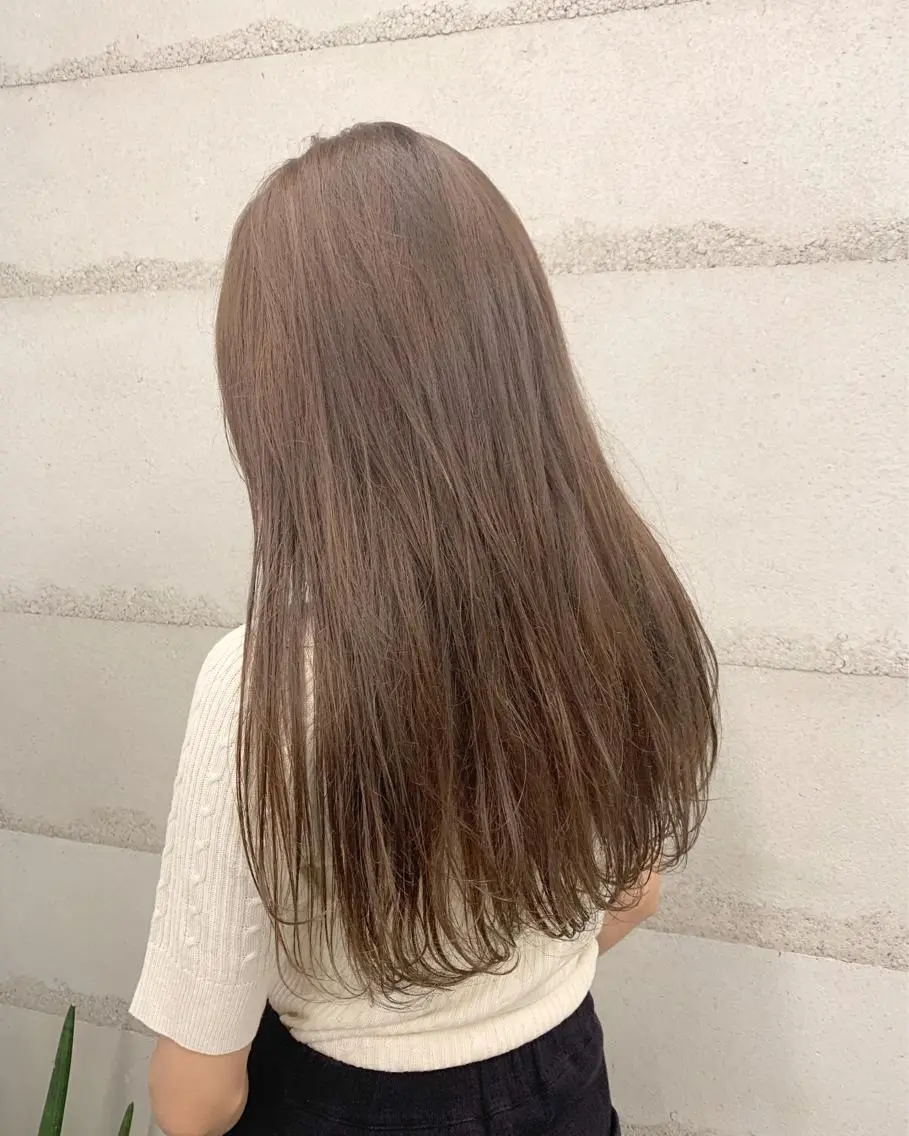 カラー 透明感カラー✂︎ YUKAのヘアスタイル