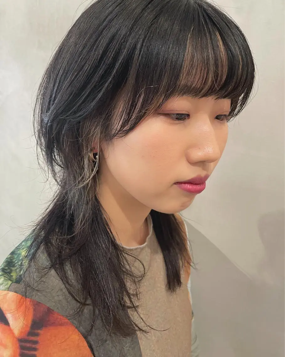 セミロング カラー ヘアカラー トリートメント 優作 〜圧倒的信頼〜のヘアスタイル