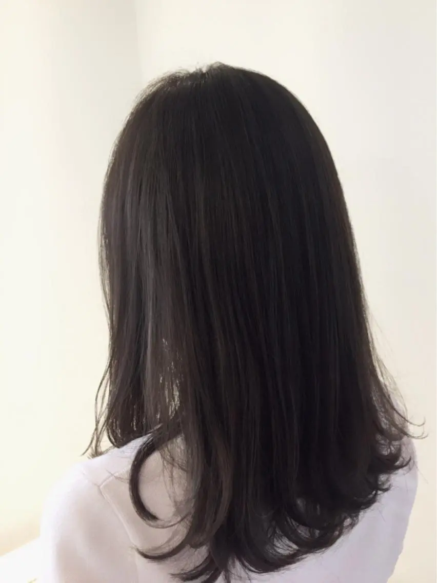 ミディアム カラー ヘアアレンジ アディクシーカラー ブリーチ ハイライトカラー ハイライト ✨ハイクオリティ✨ 山本香也のヘアスタイル
