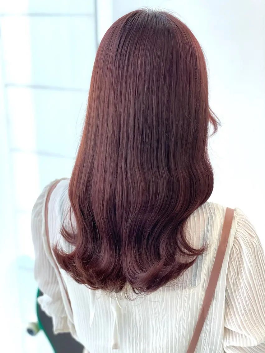 ロング カラー 笠原 健人のヘアスタイル