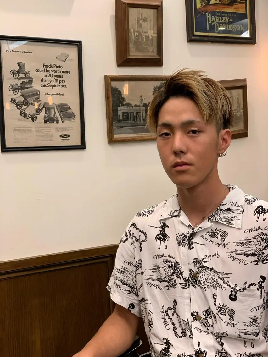 ショート メンズ カットモデル募集 TKのヘアスタイル