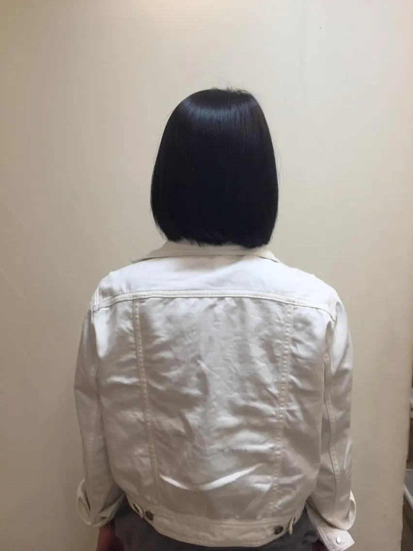 ミディアム カラー カット パーマスタジオ グレイス はやとのヘアスタイル