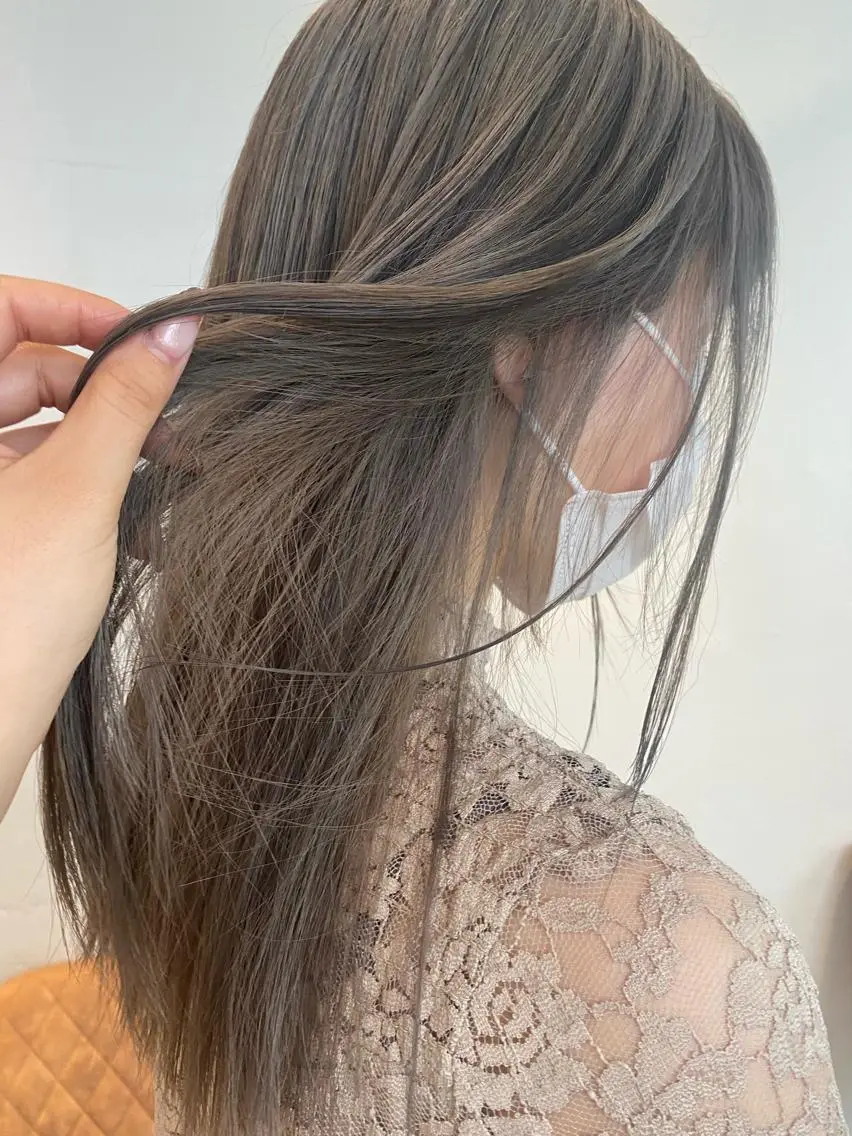 カラー RISAKO レイヤーカット🎀のヘアスタイル