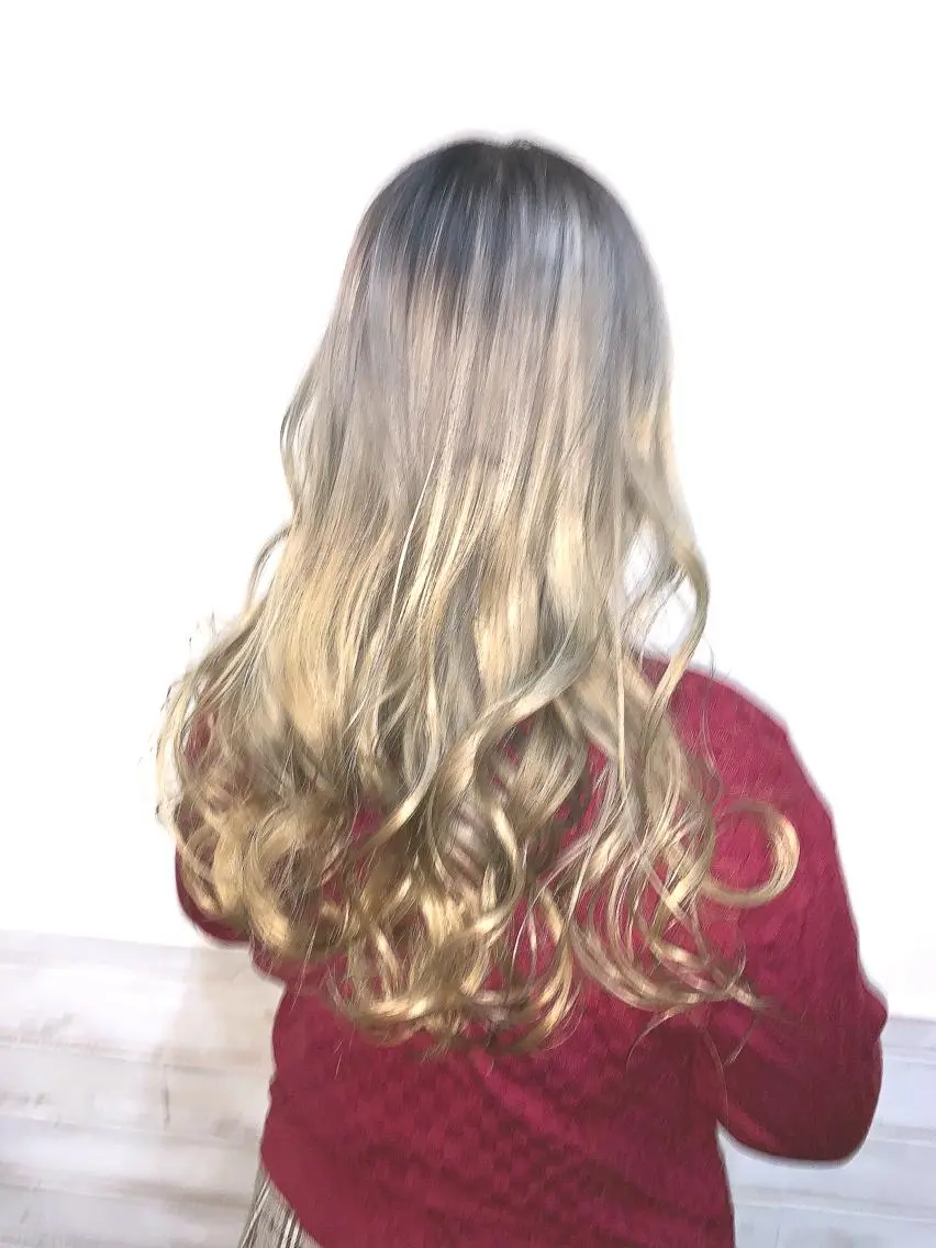 ロング カラー 櫛部洸貴/ 頭皮改善、髪質改善のヘアスタイル