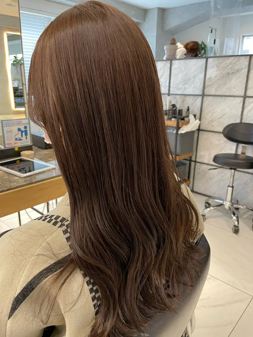 ロング カラー カット ヘアカラー トリートメント 🦕小林 大地🦕のヘアスタイル