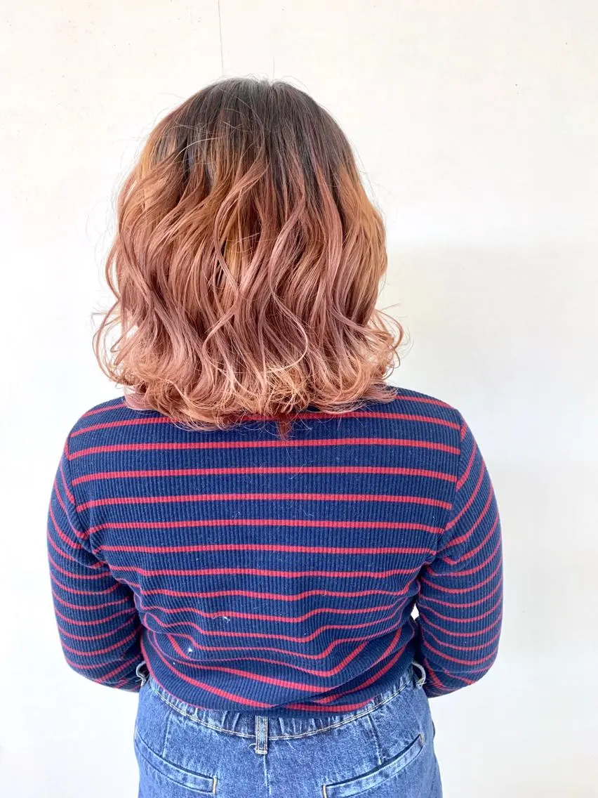ミディアム 穐田 司樹のヘアスタイル