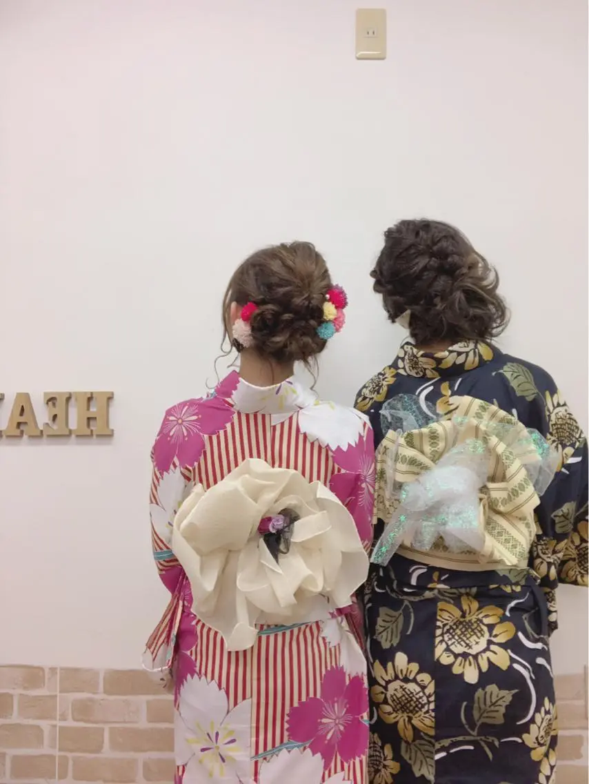 ヘアアレンジ 着付け attra昭和町店. momoのヘアスタイル