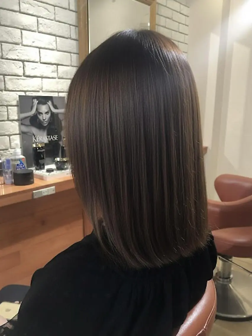 ミディアム カット トリートメント ヘッドスパ flencia 丸 和博｜カットのヘアスタイル