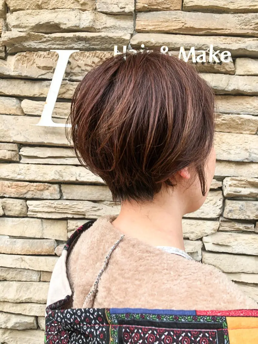 ショート 髪質改善ストレート ⚡️下ノ村柊斗⚡️のヘアスタイル