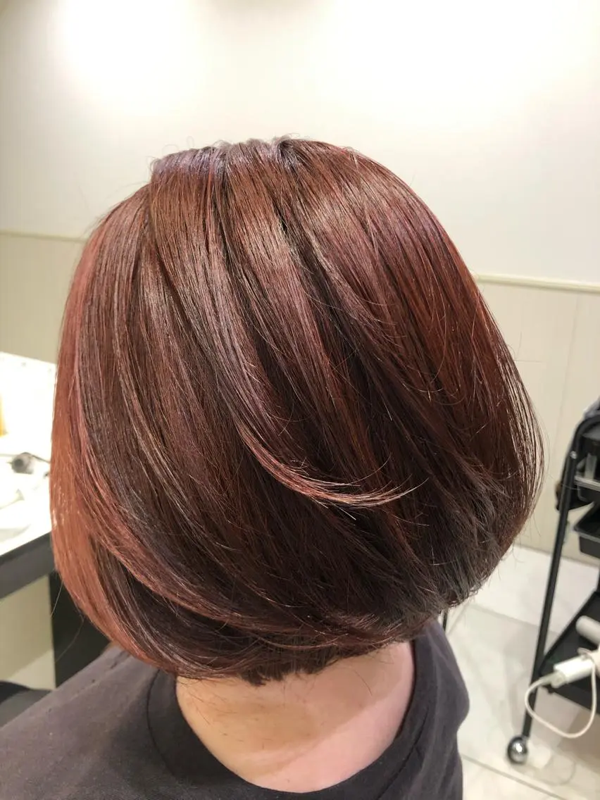 ショート カラー ヘアカラー トリートメント 井口 真人のヘアスタイル