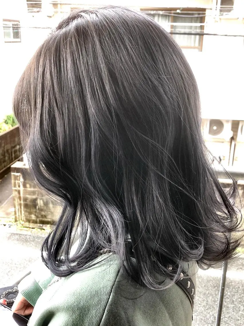 ミディアム パーマ 🌈20年目突入🎉 山口のヘアスタイル