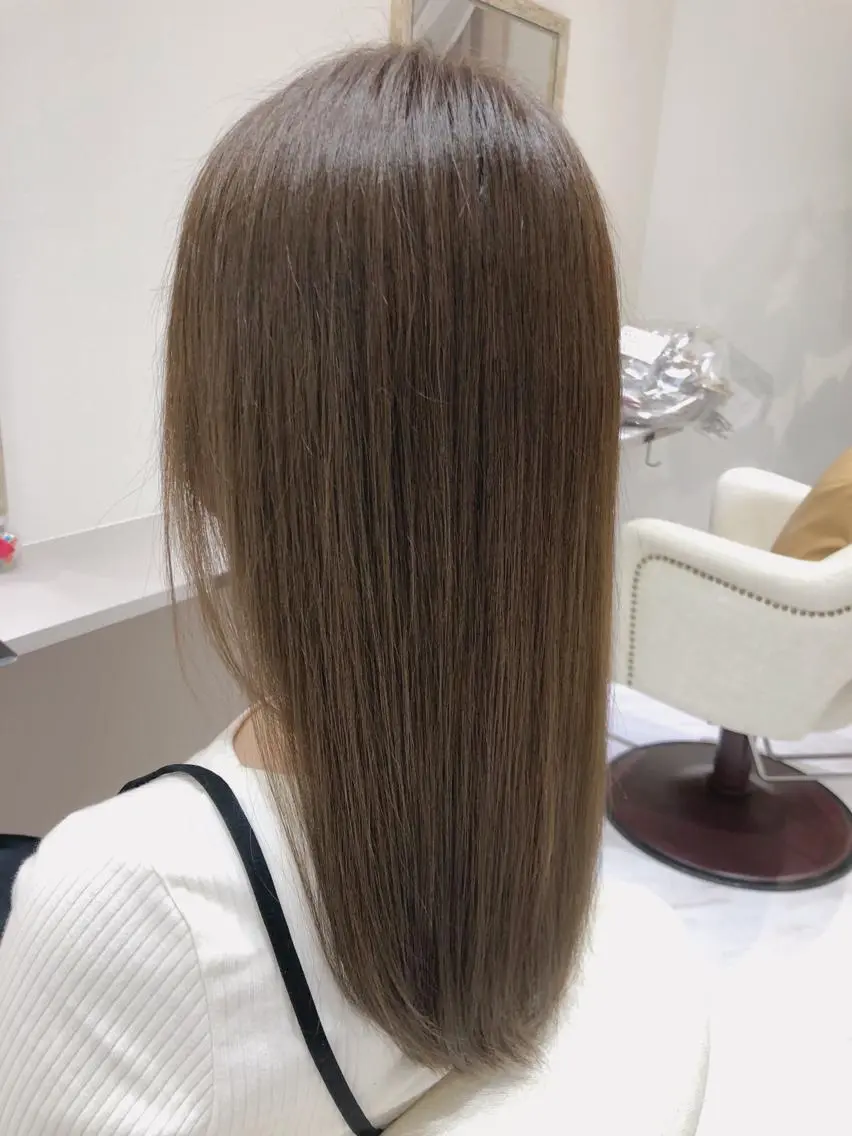 セミロング カラー 似合わせかわいい カット【店長】珱翔のヘアスタイル