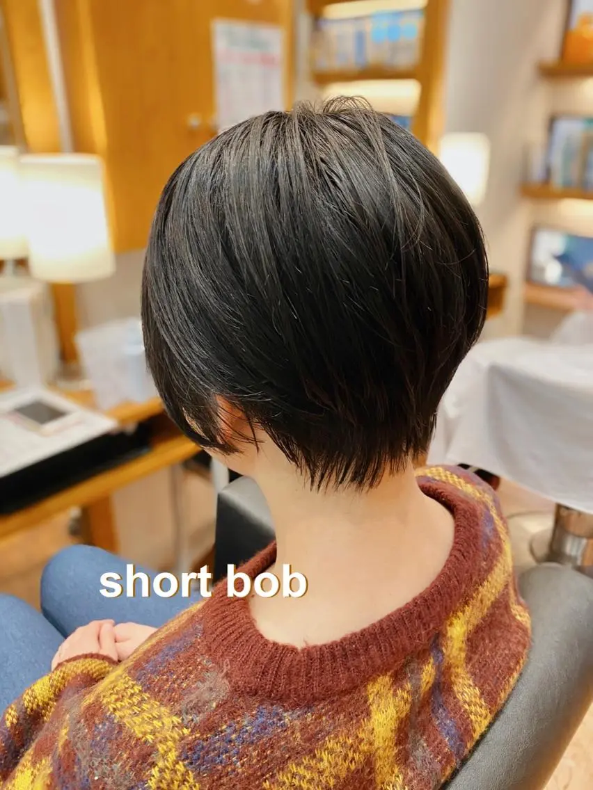 ショート ヘアアレンジ ショートボブ ボブ ショートヘア 高橋胡桃🪽 ディレクターのヘアスタイル