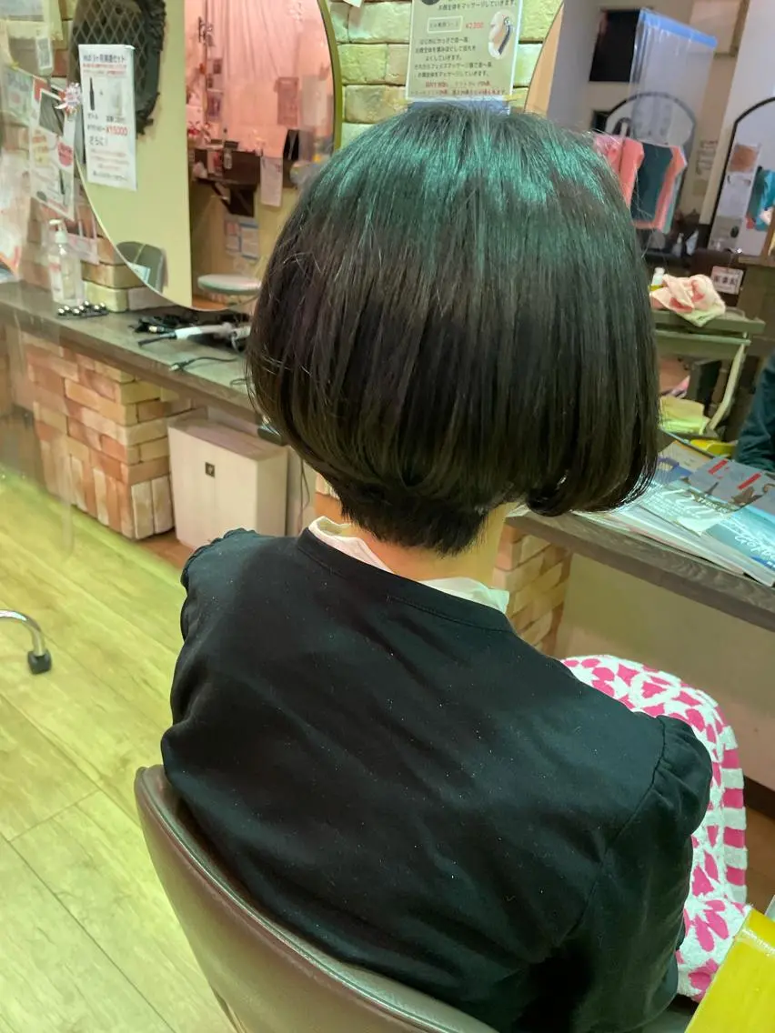 ショート hair make echo滿木あい花のヘアスタイル