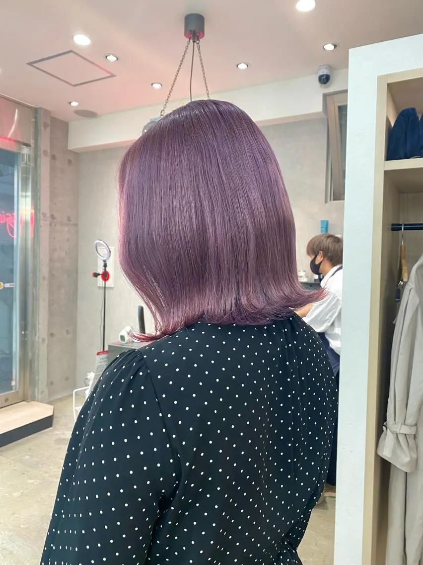 ショート カラー ヘアアレンジ ヘアカラー 小顔カット/艶 カラー特化♡MIHOのヘアスタイル