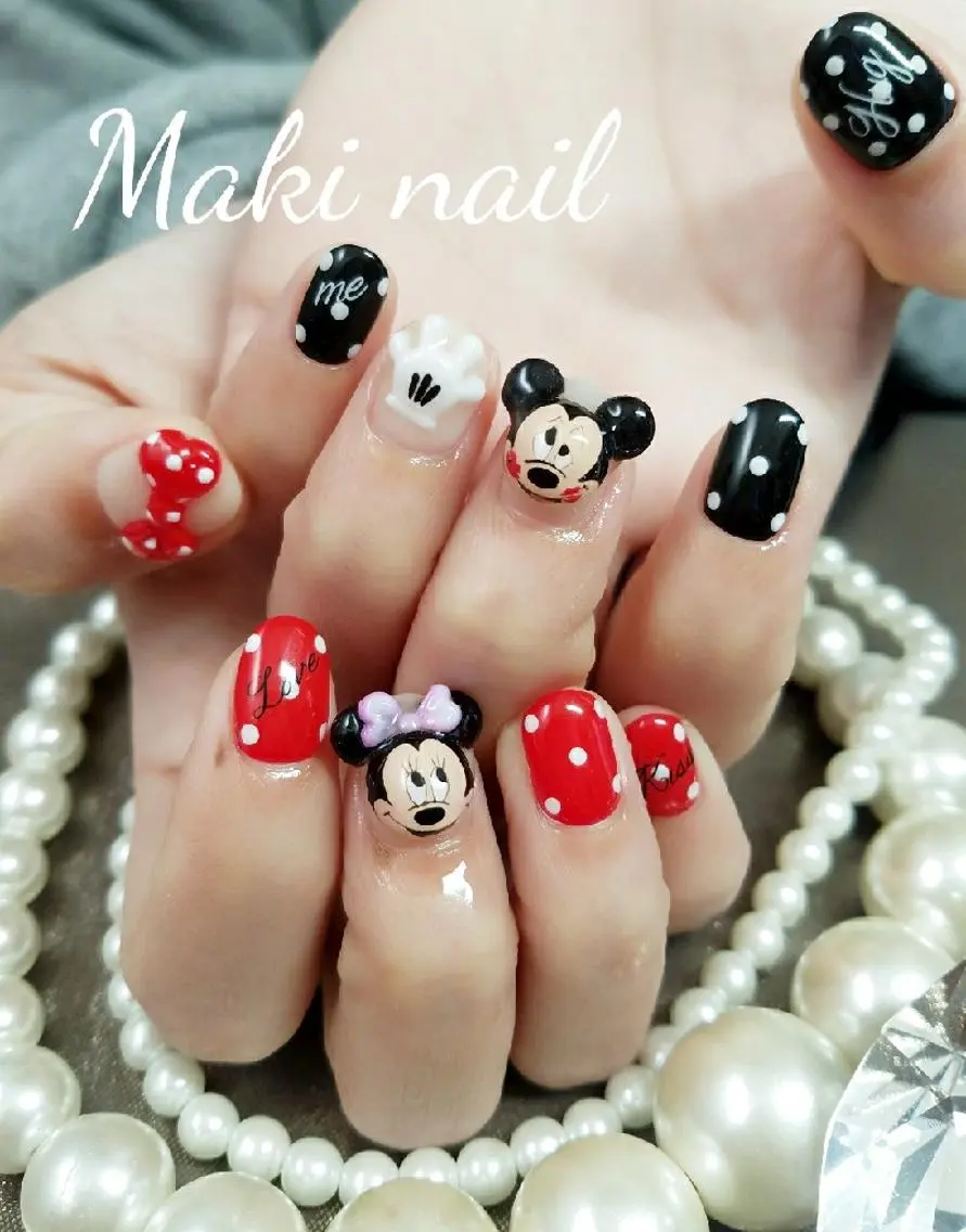 ネイル ショート ジェルネイル ･:*+.✳︎˚✧₊ MAKI NAILのネイルデザイン