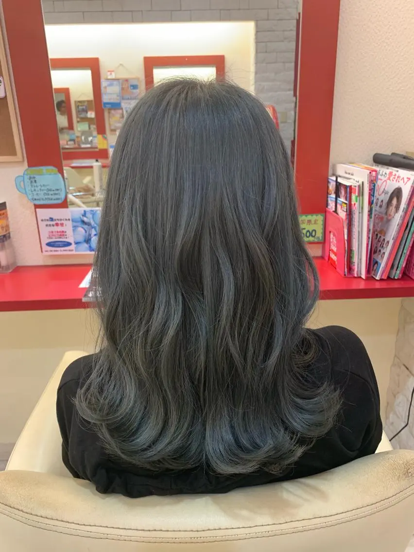 ロング カラー 櫻井 なんなのヘアスタイル