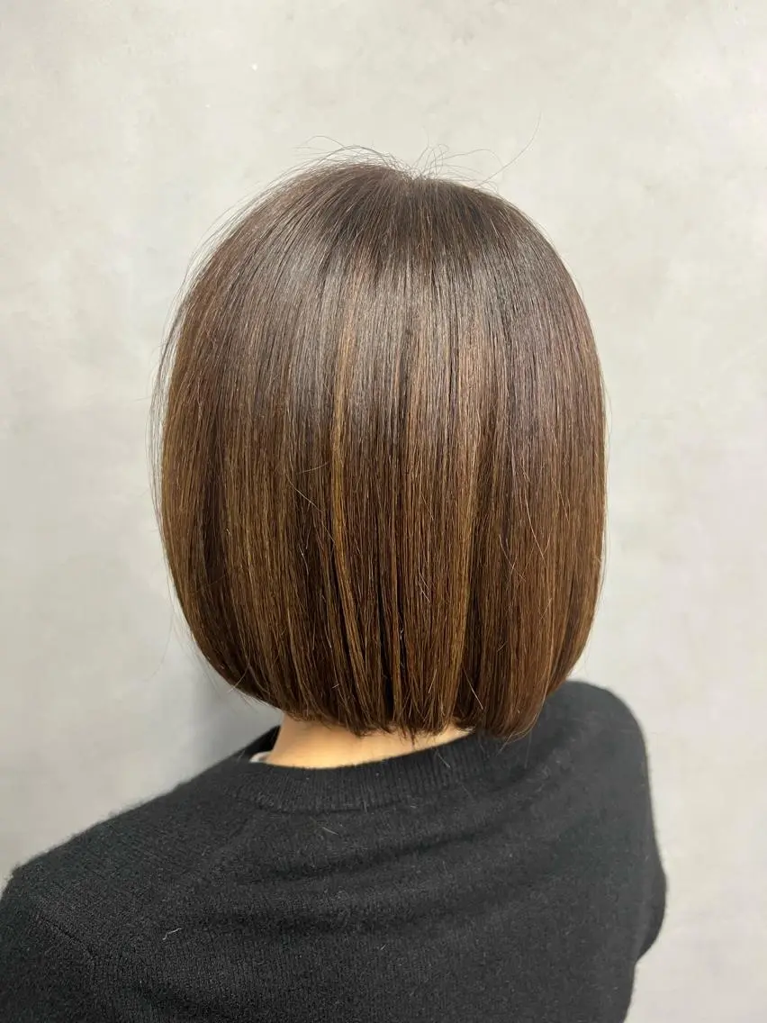 ミディアム ショートボブ ボブ TSUBASA/銀座 メンズお任せくださいのヘアスタイル