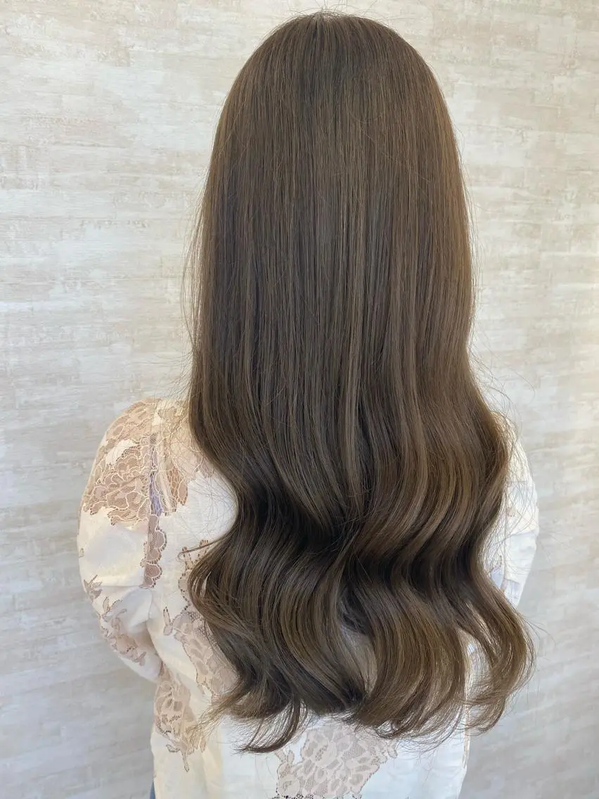 ロング 髪質改善 トリートメント カット ヘアカラー トリートメント 髪質改善&ヘアケア 永山若奈のヘアスタイル