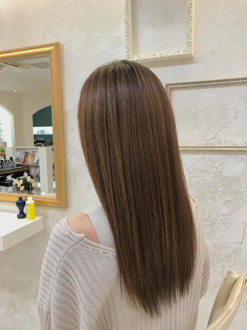 ロング 縮毛矯正 [仙台髪質改善]小原 弘之のヘアスタイル