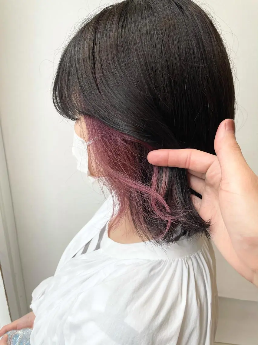 カラー ヘアカラー トリートメント ヘッドスパ 【店長】インナー指名 No.1戸塚優思のヘアスタイル