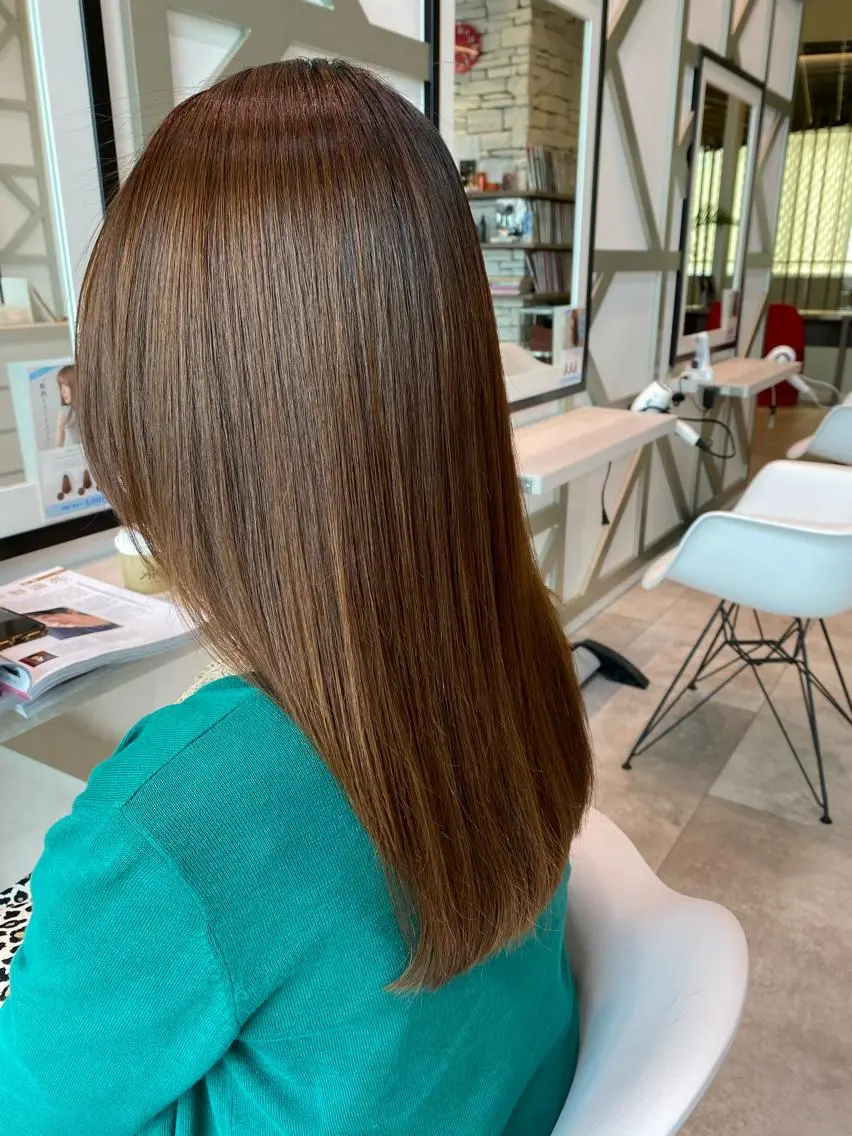 ロング カラー カット ヘアカラー トリートメント 内藤 裕真  k-twoのヘアスタイル