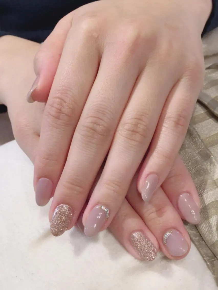 ネイル ビジューバイアクイユ ネイルズ 東中野店のネイルデザイン
