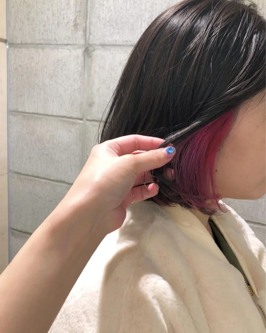ショート カラー ブリーチ カット ヘアカラー トリートメント ボブ/ミニボブ/ 立河今日子のヘアスタイル