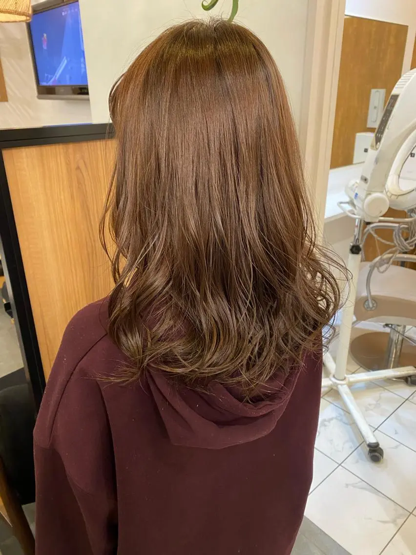 ロング カラー ヘアカラー 門崎未依/レイヤー/ メンズカット🪿🌼のヘアスタイル